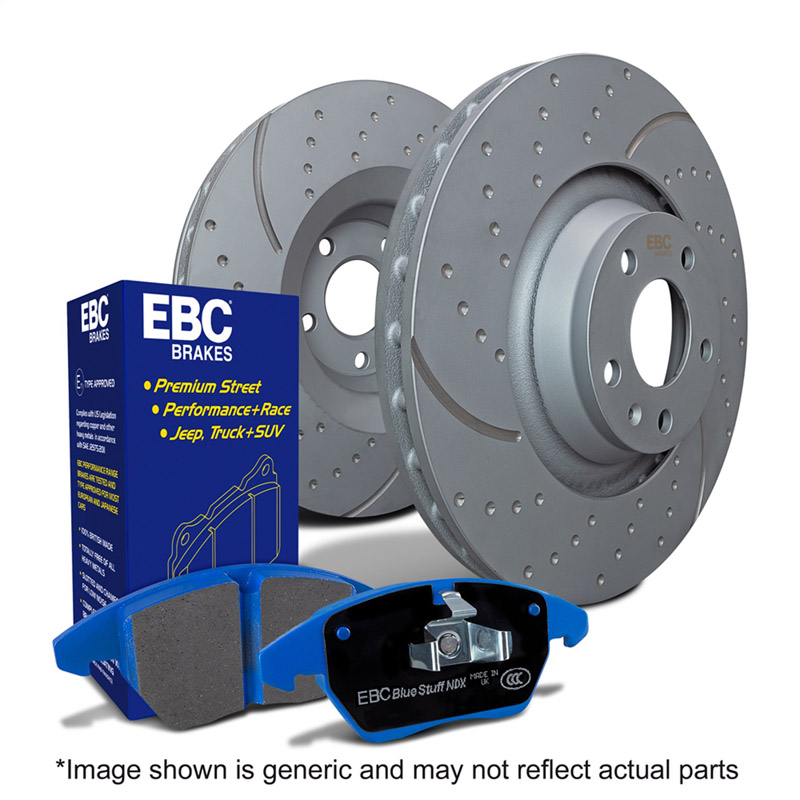 EBC Brakes | S6 Kits Bluestuff and GD Rotors - Front - Giulia / Stelvio 2.0T / 2.9T 2017-2023