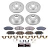 PowerStop | Genuine Geomet Coated Rotor and Low-Dust Ceramic Brake Pad Kit - Avant - CT4 2.0T / 2.7T 2020-2022