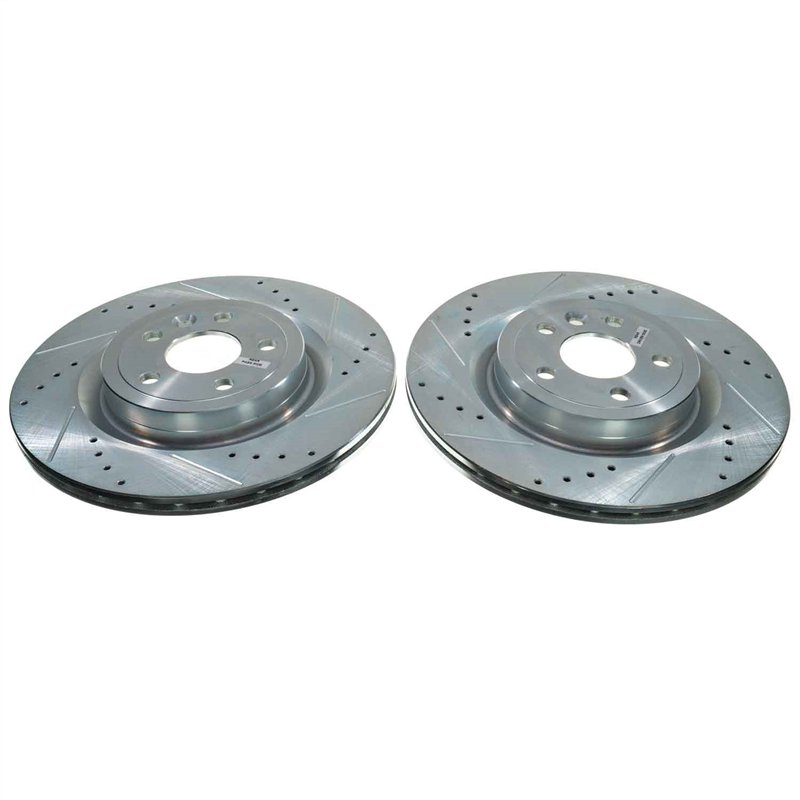 PowerStop | PowerStop Evolution Performance Drilled Slotted / Plated Brake Rotor Pair - Arrière
