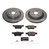 PowerStop | Z23 Daily Driver Carbon-Fiber Ceramic Brake Pad and Drilled/Slotted Rotor Kit - Rear