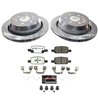 PowerStop | Z36 Truck and SUV Carbon-Fiber Ceramic Brake Pad and Drilled/Slotted Rotor Kit - Arrière