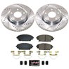PowerStop | Z23 Daily Driver Carbon-Fiber Ceramic Brake Pad and Drilled/Slotted Rotor Kit - Avant - CX-30 2.0L / 2.5L 2020-2021