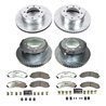 PowerStop | Z36 Truck and SUV Carbon-Fiber Ceramic Brake Pad and Drilled/Slotted Rotor Kit - Front and Rear