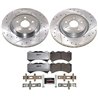 PowerStop | Z26 Street Performance Ceramic Brake Pad and Drilled/Slotted Rotor Kit - Avant - Durango / Grand Cherokee 2021-2024