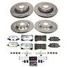 PowerStop | Z26 Street Performance Ceramic Brake Pad and Drilled/Slotted Rotor Kit - Avant & Arrière - 3 2017-2021