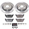 PowerStop | Z36 Truck and SUV Carbon-Fiber Ceramic Brake Pad and Drilled/Slotted Rotor Kit - Rear - Dodge / Jeep 2021-2024