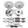 PowerStop | Z26 Street Performance Ceramic Brake Pad and Drilled/Slotted Rotor Kit - Front and Rear - WRX 2.0T 2021