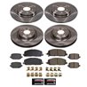 PowerStop | OE Stock Replacement Low-Dust Ceramic Brake Pad and Rotor Kit - Avant & Arrière