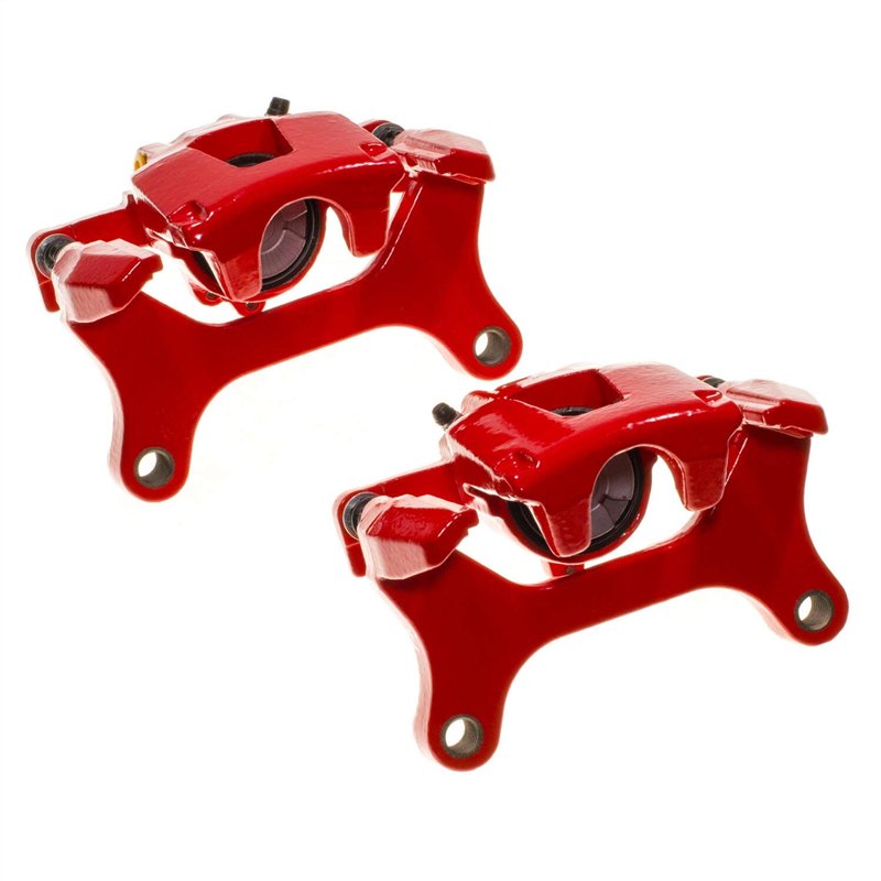 PowerStop | Red Powder Coated Calipers - Rear - F-150 3.0L / 3.5T / 5.0L 2018-2020