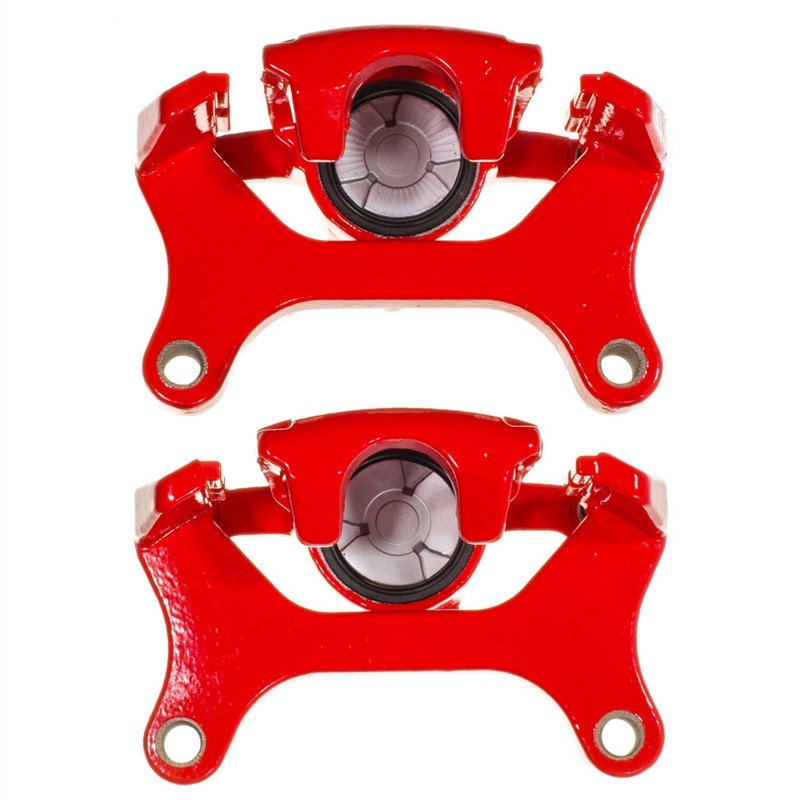 PowerStop | Red Powder Coated Calipers - Rear - F-150 3.0L / 3.5T / 5.0L 2018-2020