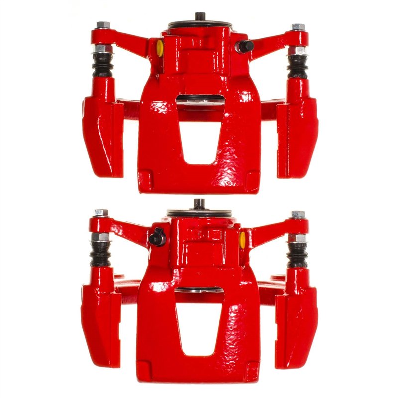 PowerStop | Red Powder Coated Calipers - Rear - F-150 3.0L / 3.5T / 5.0L 2018-2020