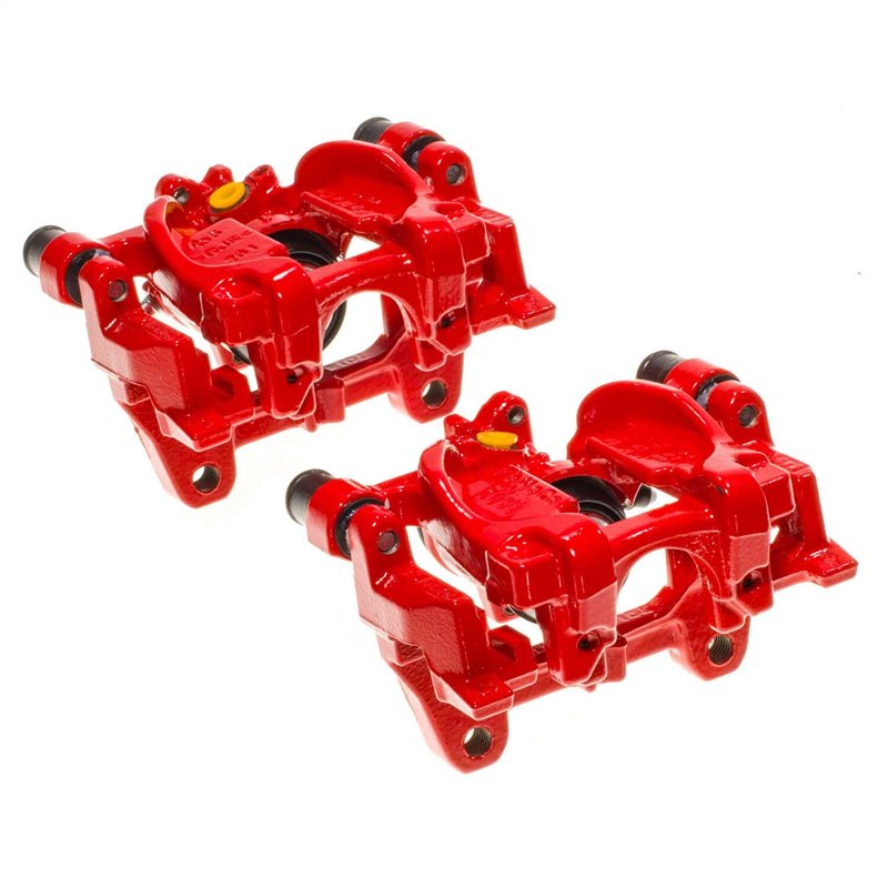 PowerStop | Red Powder Coated Calipers - Arrière - Ford / Lincoln 2015-2023