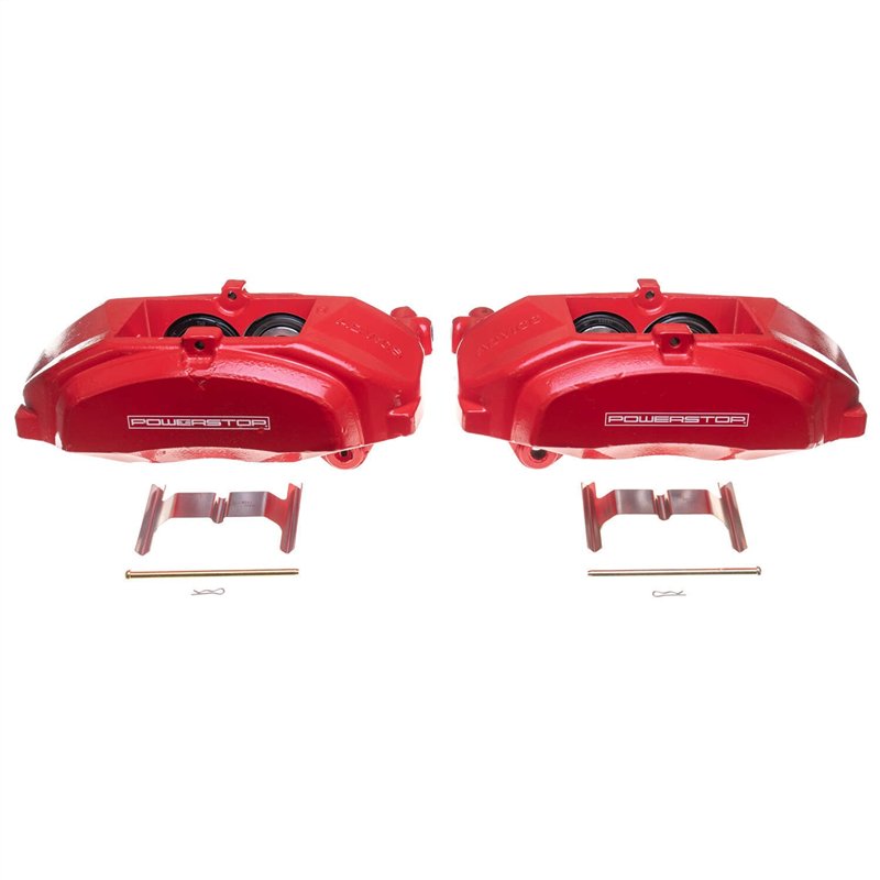 PowerStop | Red Powder Coated Calipers - Avant - Lexus 2.0T / 3.5L 2015-2024