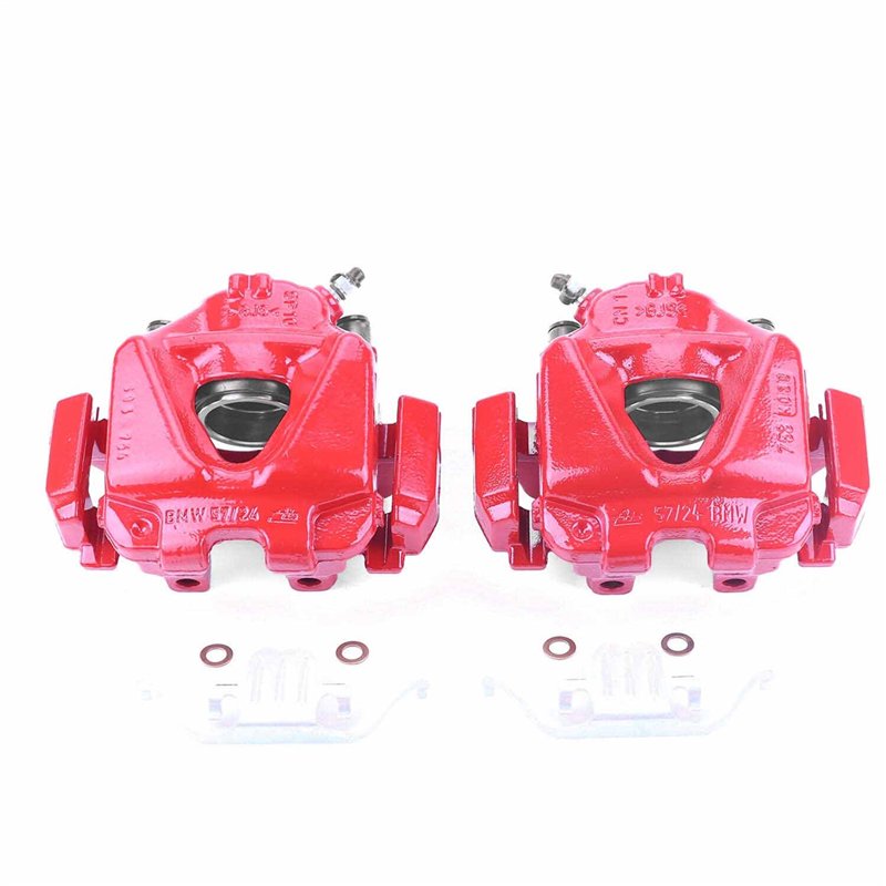 PowerStop | Red Powder Coated Calipers - Avant - X1 sDrive28i / xDrive28i 2.0T 2015