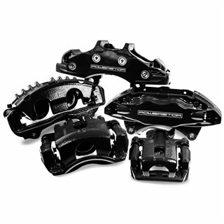 PowerStop | Black Powder Coated Calipers - Avant - Cadillac / Chevrolet / GMC 2015-2020