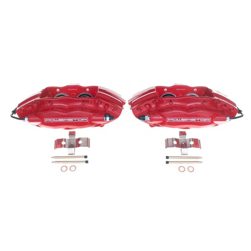 PowerStop | Red Powder Coated Calipers - Arrière - Camaro / S 6.2L 2015-2016