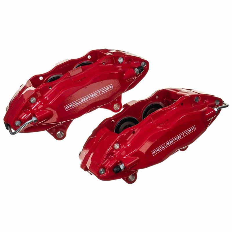 PowerStop | Red Powder Coated Calipers - Avant - Camaro SS 6.2L 2015