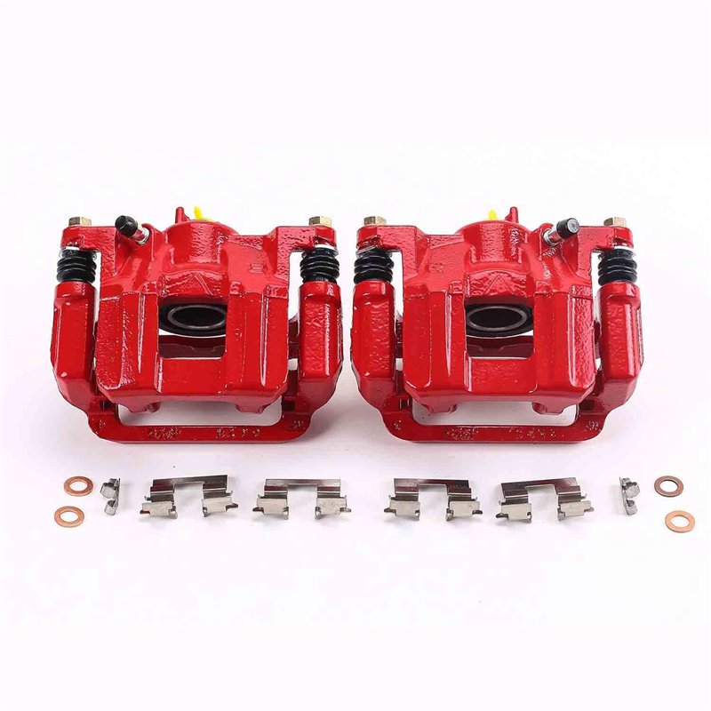 PowerStop | Red Powder Coated Calipers - Arrière - Odyssey 3.5L 2015-2017