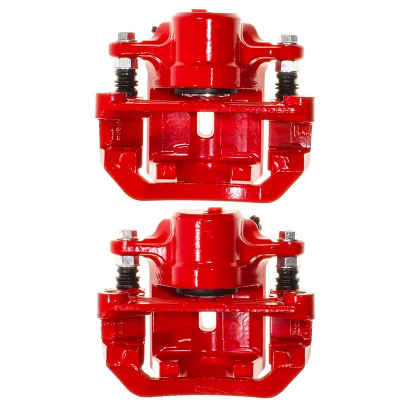 PowerStop | Red Powder Coated Calipers - Rear - Forester 2.0T 2015-2018