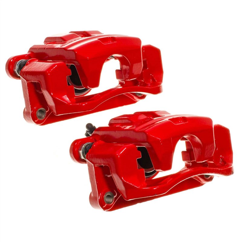 PowerStop | Red Powder Coated Calipers - Rear - Forester 2.0T 2015-2018