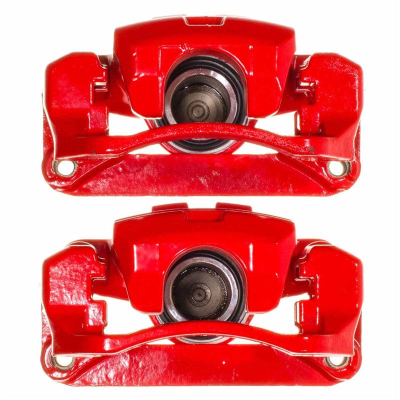 PowerStop | Red Powder Coated Calipers - Rear - Forester 2.0T 2015-2018