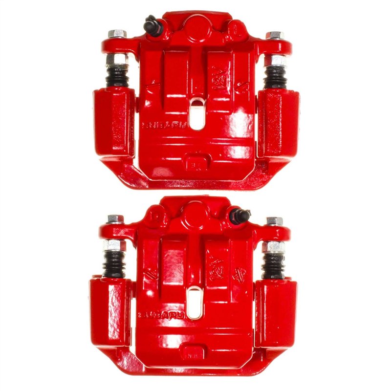 PowerStop | Red Powder Coated Calipers - Rear - Forester 2.0T 2015-2018