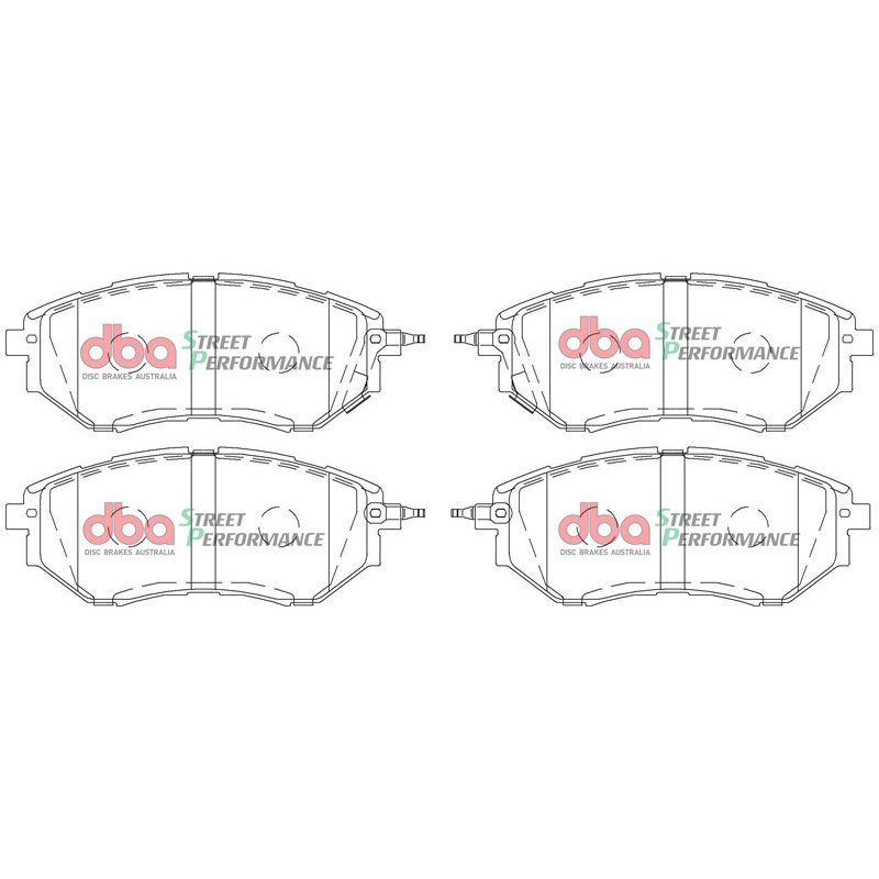 DBA | Street Performance Brake Pads - Front - Forester / Legacy / Outback / WRX 2015-2021