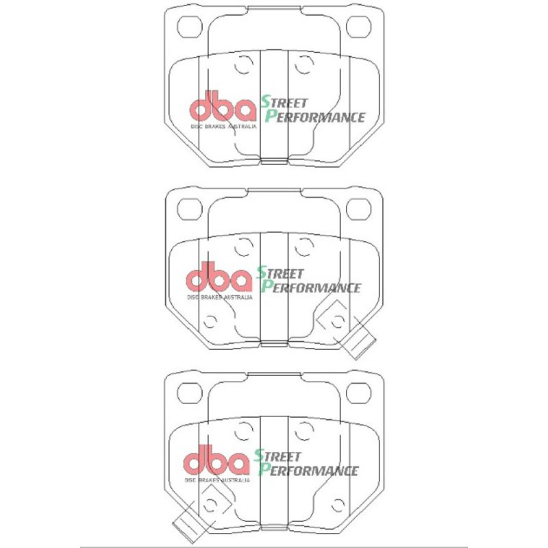 DBA | Street Performance Brake Pads - Rear