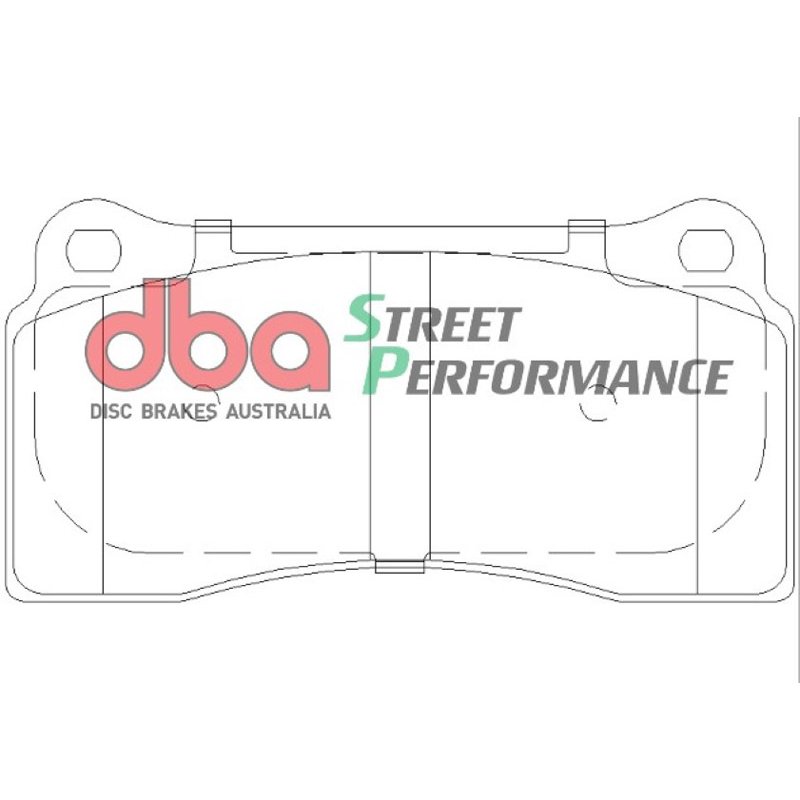DBA | Street Performance Brake Pads - Front - Viper / GT-R 8.4L / 3.8T 2015-2021