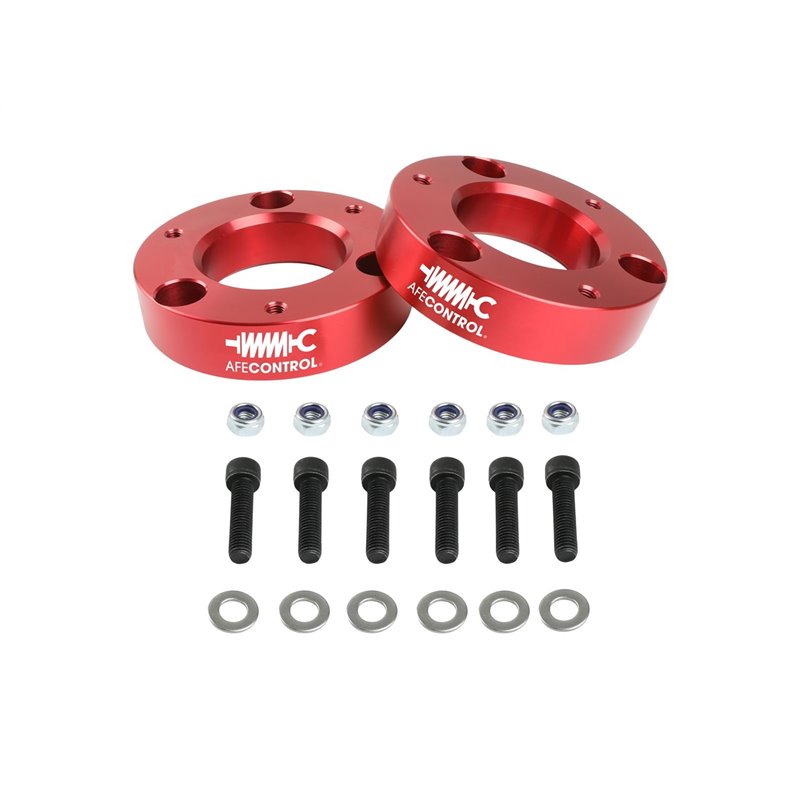 aFe Power | aFe CONTROL 2.0 IN Leveling Kit Red - Chevrolet / GMC 2007-2021