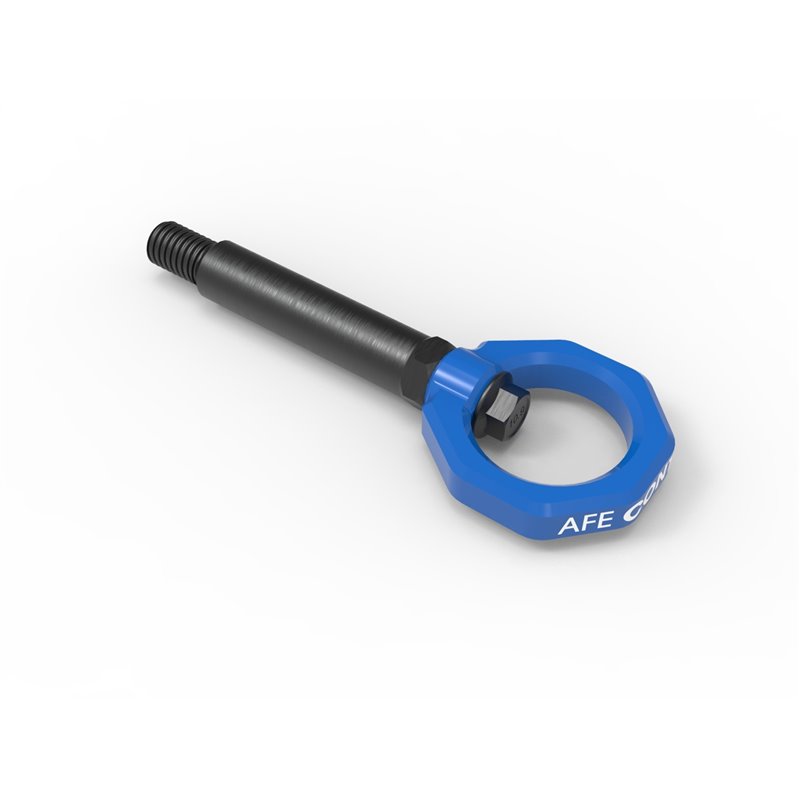 aFe Power | aFe CONTROL Rear Tow Hook Blue - BMW 3.0T / 2.0T 2012-2021