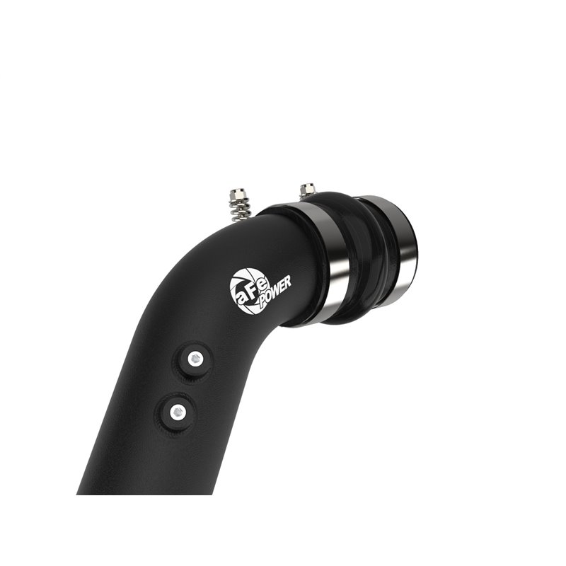 aFe Power | BladeRunner 3in Aluminum Hot & Cold Charge Pipe Kit Black - F-250 / F-350 6.4L 2008-2010