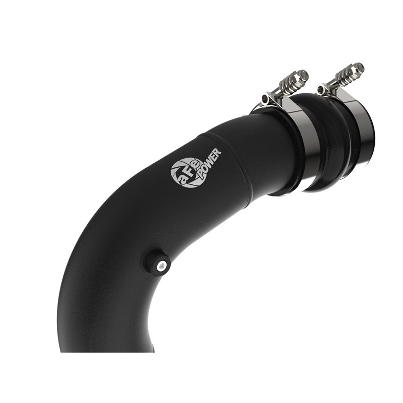 aFe Power | BladeRunner 3in Aluminum Hot & Cold Charge Pipe Kit Black - F-250 / F-350 6.4L 2008-2010