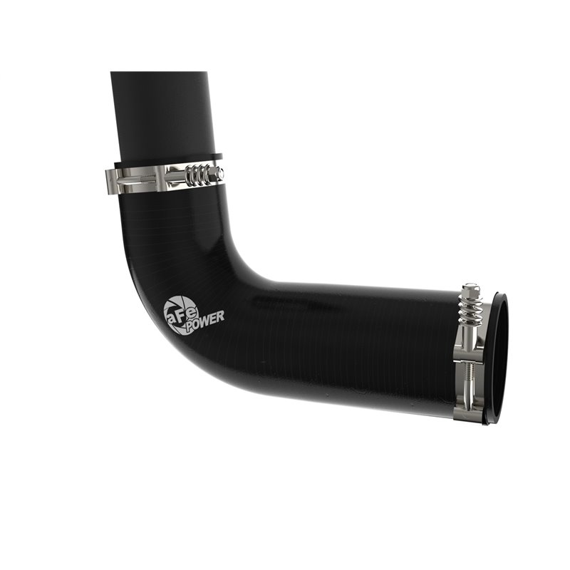 aFe Power | BladeRunner 3in Aluminum Hot & Cold Charge Pipe Kit Black - F-250 / F-350 6.4L 2008-2010