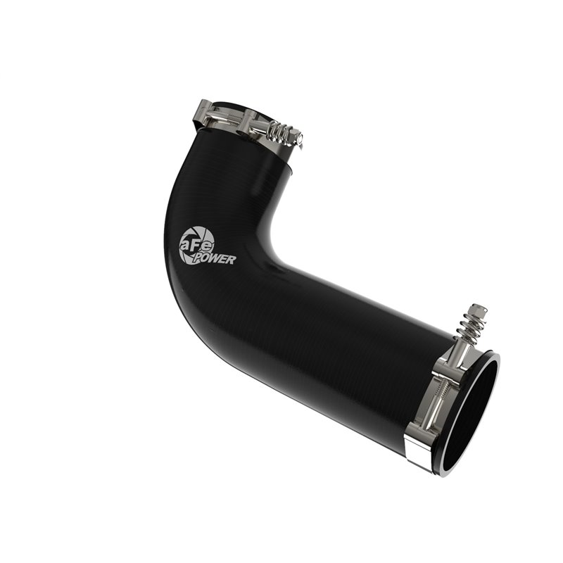 aFe Power | BladeRunner 3 IN Aluminum Hot Charge Pipe Black - F-250 / F-350 6.4L 2008-2010 aFe POWER Turbocharger Pipes & Cou...