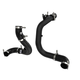 aFe Power | BladeRunner 3 IN Aluminum Hot and Cold Charge Pipe Kit Black - Audi / Volkswagen 2.0T 2015-2021 aFe POWER Turboch...