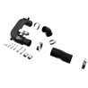 aFe Power | BladeRunner 2-1/2in Aluminum Hot Charge Pipe Black - Wrangler (JL) Unlimited 2.0T 2018-2021