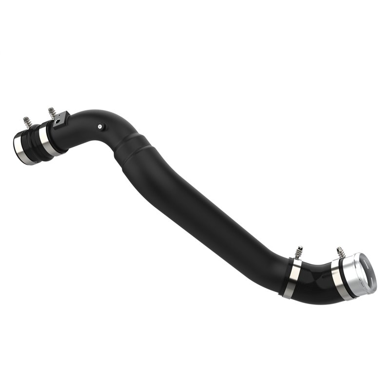 aFe Power | BladeRunner 3-1/2in / 2-3/4in Aluminum Cold Charge Pipe Black - F-150 2.7T 2021