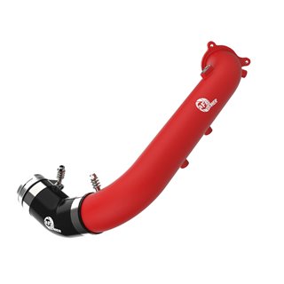 aFe Power | BladeRunner 2-3/4in Aluminum Hot Charge Pipe Red - GR Supra 2.0T 2021