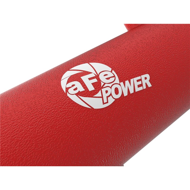 aFe Power | BladeRunner 2-3/4 IN Aluminum Hot Charge Pipe Red - GR Supra 2.0T 2021-2022 aFe POWER Turbocharger Pipes & Couplers