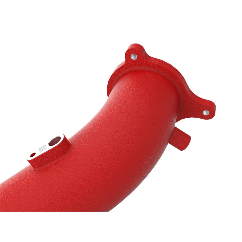 aFe Power | BladeRunner 2-3/4 IN Aluminum Hot Charge Pipe Red - GR Supra 2.0T 2021-2022 aFe POWER Turbocharger Pipes & Couplers
