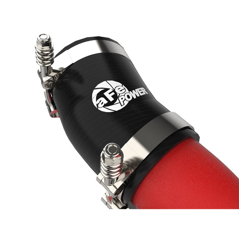 aFe Power | BladeRunner 3in Aluminum Hot & Cold Charge Pipe Kit Red - G70 / Stinger 3.3T 2018-2022