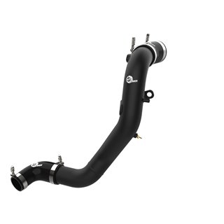 aFe Power | BladeRunner 3 IN Aluminum Cold Charge Pipe Black - Stinger 3.3T 2018-2023 aFe POWER Turbocharger Pipes & Couplers