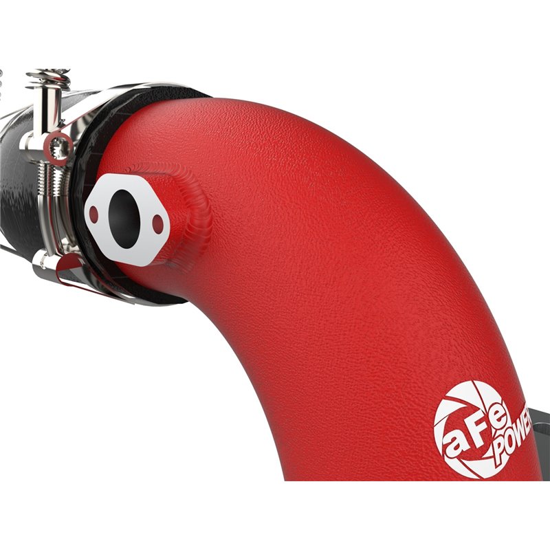 aFe Power | BladeRunner 3in Aluminum Cold Charge Pipe Red - G70 / Stinger 3.3T 2018-2022