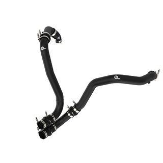 aFe Power | BladeRunner 3in Aluminum Hot Charge Pipe Black - F-150 Raptor 3.5T 2021-2022
