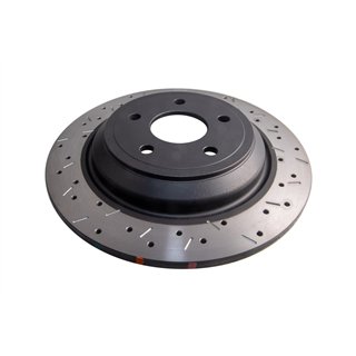 DBA | 4000 Series XS Gold Brake Rotor - Arrière - Focus 1.0T / 2.0L / 2.3T 2017-2018
