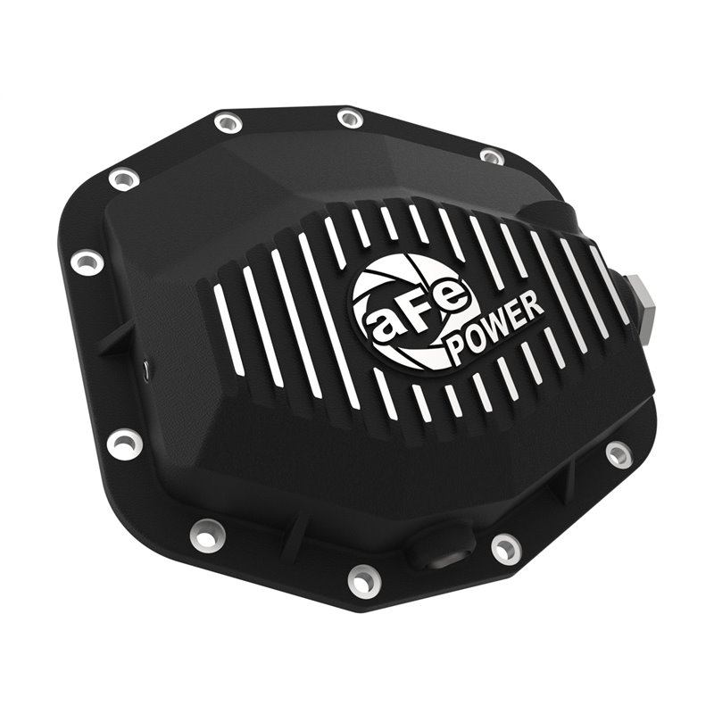 aFe Power | Pro Series Rear Differential Cover Black w/Machined Fins - Ram 1500 TRX 6.2L 2021-2022