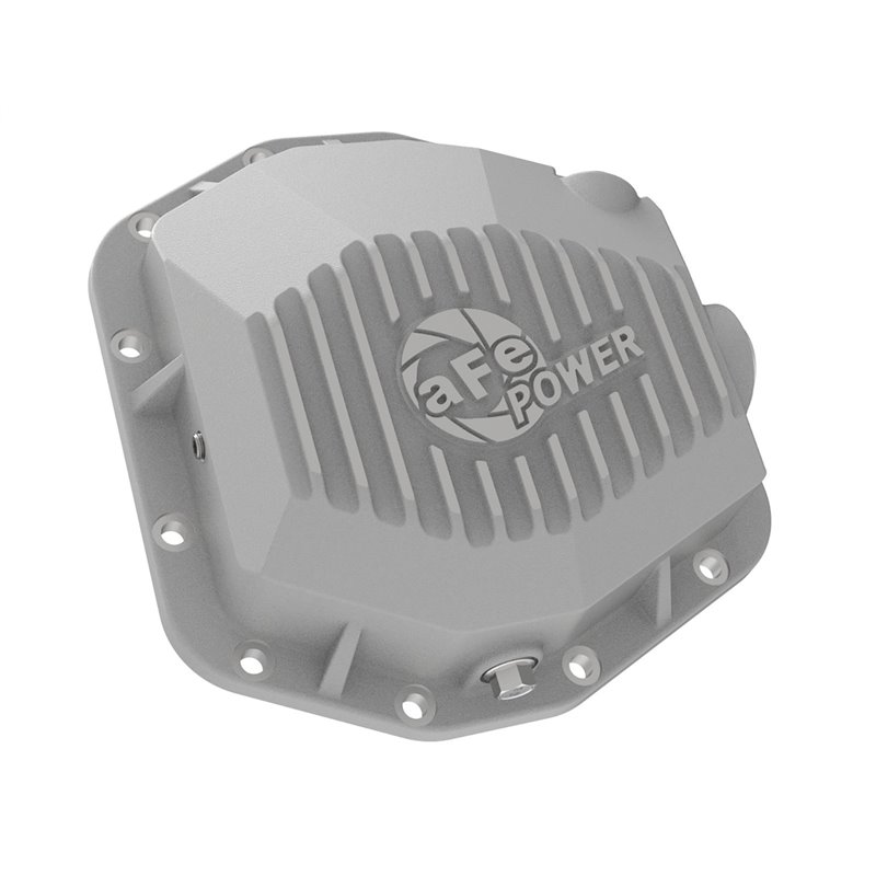 aFe Power | Street Series Rear Differential Cover Raw w/Machined Fins - Bronco 2.3T / 2.7T 2021-2022
