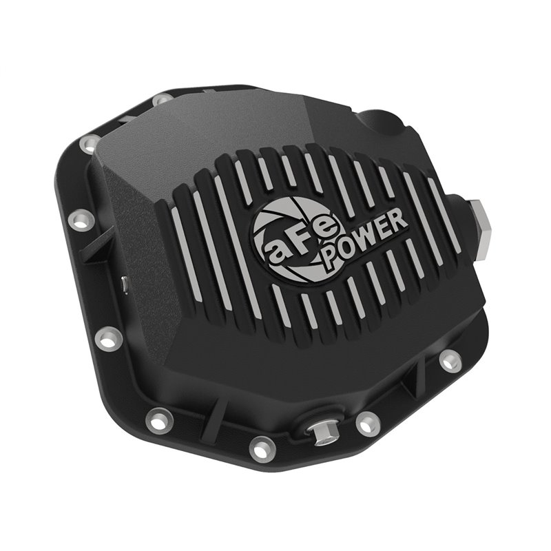 aFe Power | Pro Series Rear Differential Cover Black w/Machined Fins - Bronco 2.3T / 2.7T 2021-2022