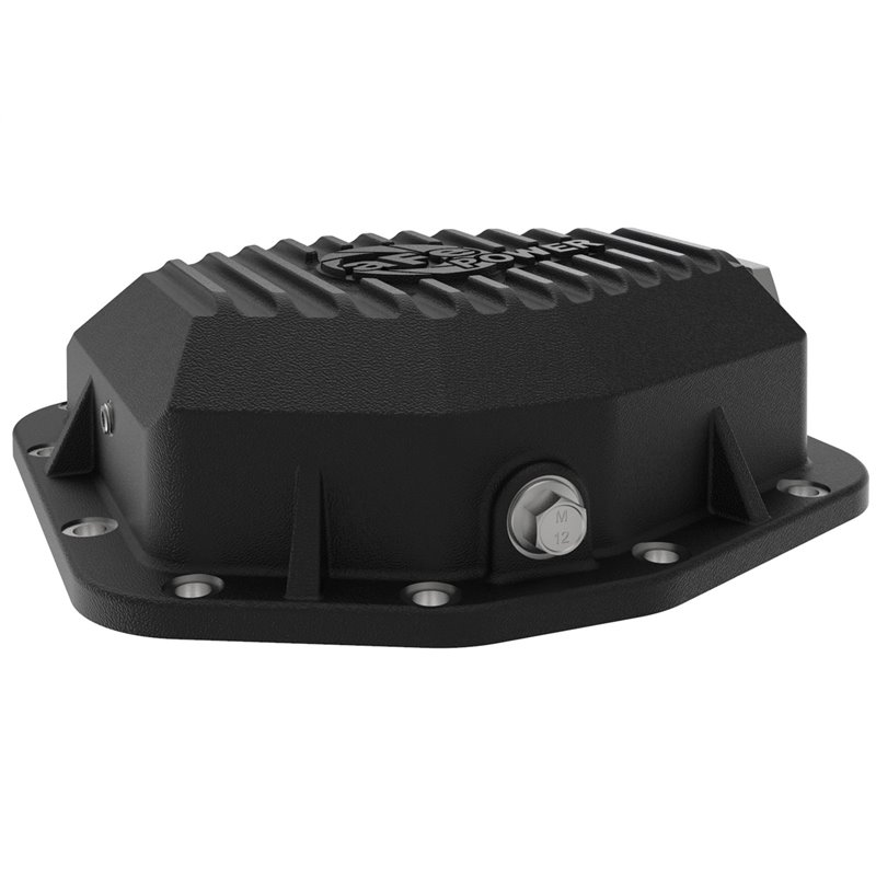 aFe Power | Pro Series Rear Differential Cover Black w/Machined Fins/Gear Oil - Bronco 2.3T / 2.7T 2021-2022